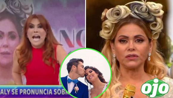 Qué dijo Magaly Medina sobre Gisela Valcárcel. Foto: (Magaly TV, La Firme | América TV).