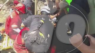 Hombre cae a pozo de más de 20 metros y sobrevive de milagro en Huacho (VIDEO)