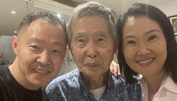 Kenji, Alberto y Keiko, los políticos de la familia Fujimori vuelven a estar juntos.