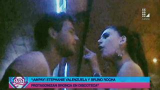  Stephanie Valenzuela y Bruno Rocha fueron ampayados discutiendo en discoteca [VIDEO]