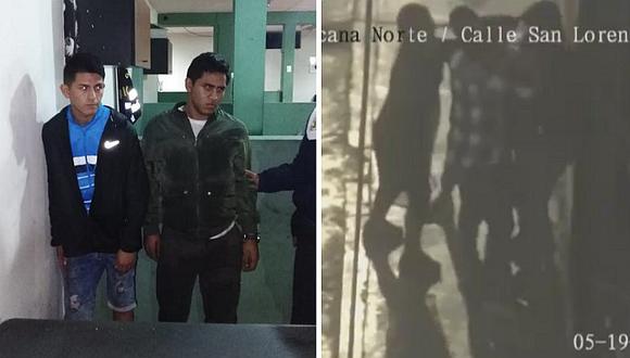 Cámara se seguridad registra violento asalto a joven en Los Olivos│VIDEO  