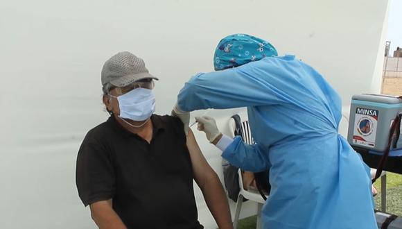 La Libertad: 5850 adultos mayores recibieron la vacuna Pfizer contra el COVID-19 (Foto: rede salud Trujillo)