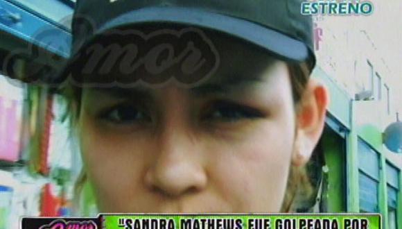 Farid Ode habría dado tremenda golpiza a Sandra Mathews [VIDEO] 