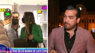 Álvaro Paz de la Barra y Jamila Dahabreh pasean juntos mientras Sofía Franco está en México | VIDEO