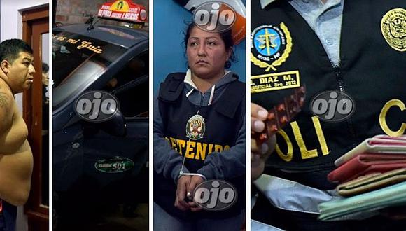 Chimbote: desarticulan organización criminal de peperas y falsos taxistas (FOTOS)