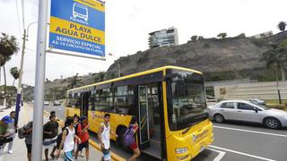 Servicio especial “Playero”: buses del Metropolitano y Corredor Azul acercarán a bañistas a playas de Chorrillos y Barranco 