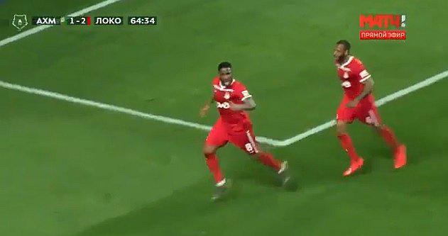 Jefferson Farfán anota golazo en su regreso con el Lokomotiv (VÍDEO) 