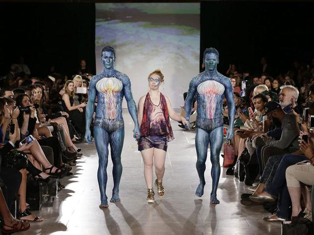 Madeline Stuart, modelo con síndrome de Down, cautivó en el New York Fashion Week [FOTOS] 