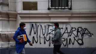 Así amaneció el Centro de Lima tras las protestas contra la vacancia presidencial | FOTOS