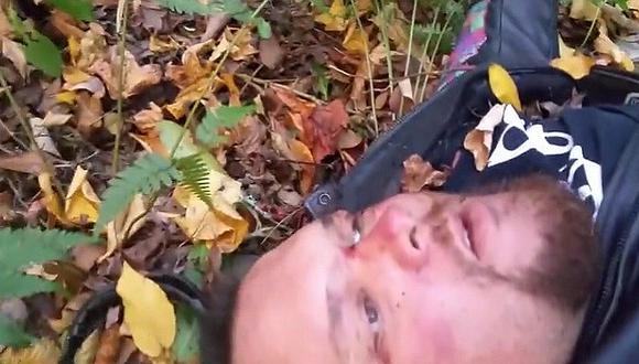 YouTube: Sufre terrible accidente pero en vez de pedir ayuda hace algo insólito (VIDEO)