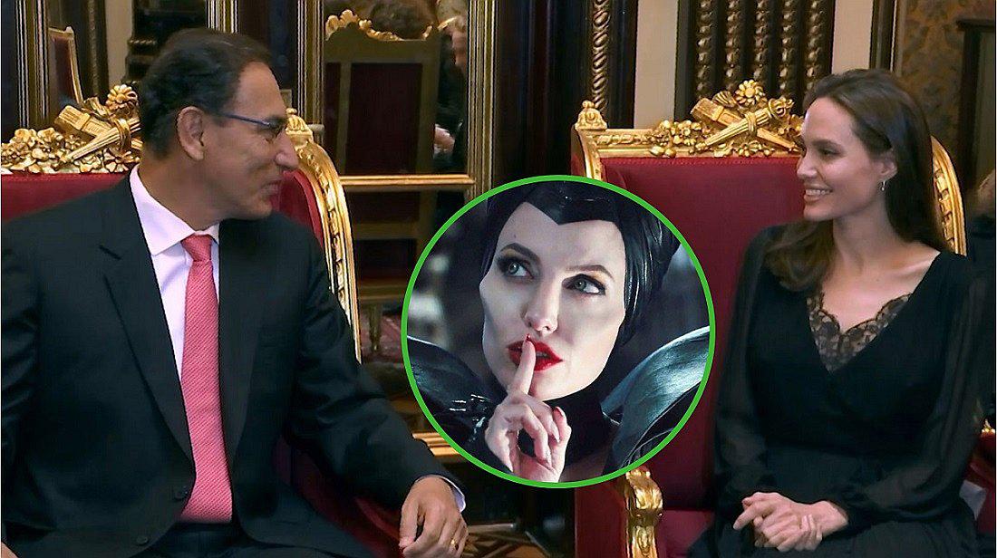 ​¿Qué dijo Martín Vizcarra que hizo sonreír a Angelina Jolie? (VIDEO)