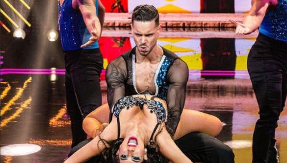 Durante su presentación como conductora en ‘Mujeres al mando’, Melissa Paredes dejó en claro que su bailarín no se colgaría de ella par buscar fama. (Foto: Instagram).