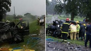 Cuatro hinchas de Boca Juniors mueren en trágico accidente cuando viajaban a la final