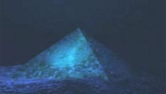 Descubren pirámide bajo el océano 