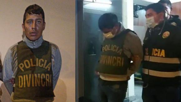 Arequipa. Rubén Castro el día que fue capturado por agentes de la Divincri de esta ciudad. (GEC)