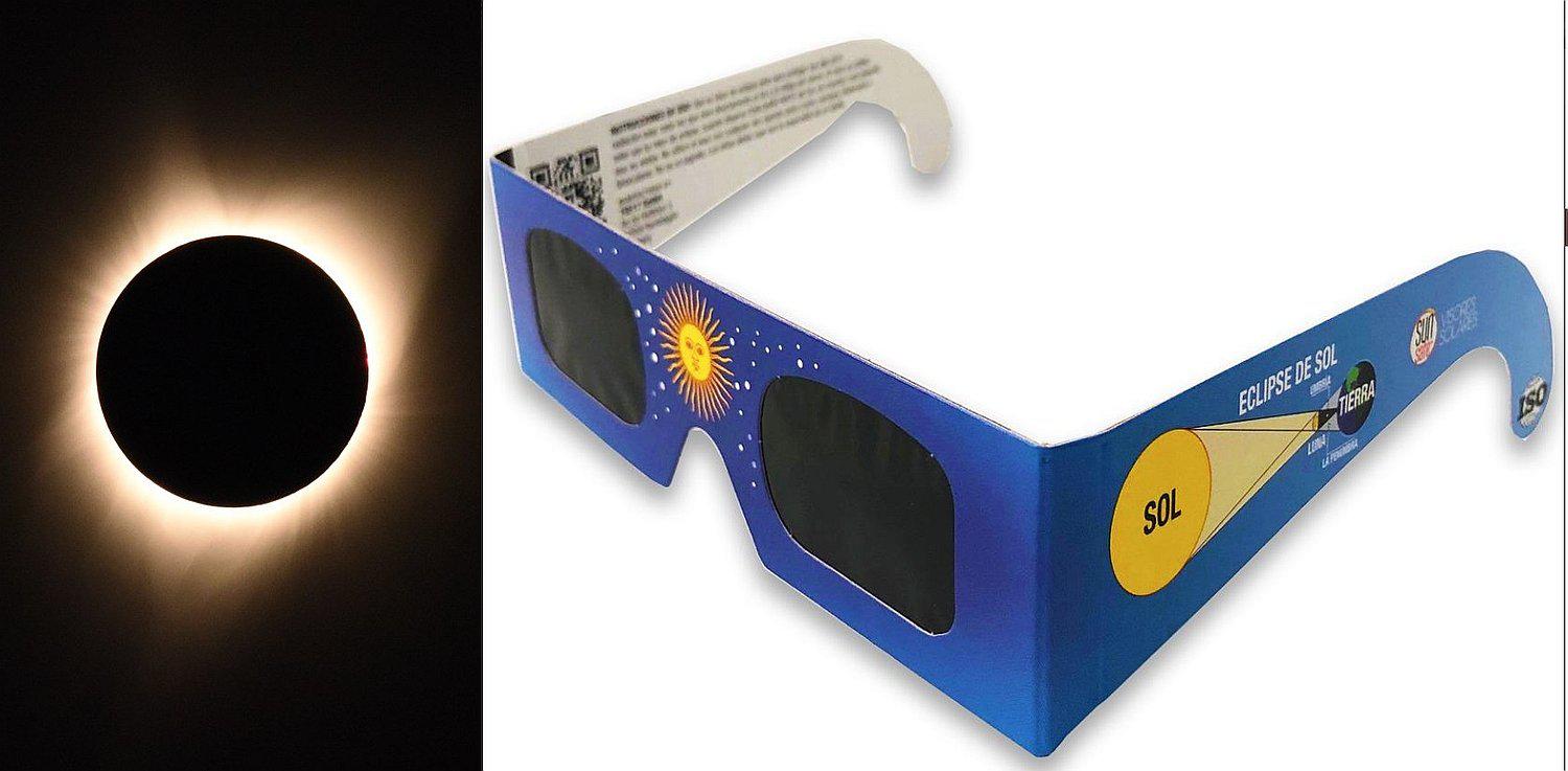 ​Eclipse solar: ¿qué tipo de lentes se debe usar? │FOTO