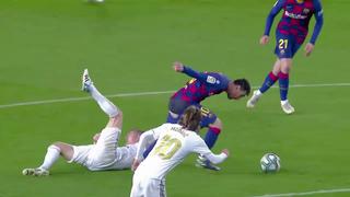 Lionel Messi quedó en calzoncillos: Toni Kross le bajó los pantalones en El Clásico | VIDEO