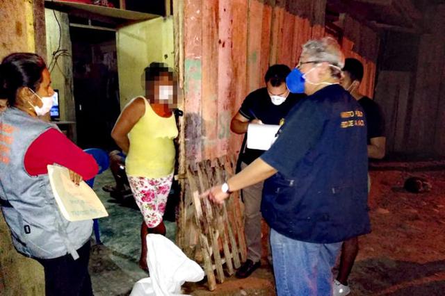 La Fiscalía y la Policía comprobaron que los productos de primera necesidad entregados en  Campanilla, San Martín, se encontraban en mal estado. (Foto: Fiscalía)