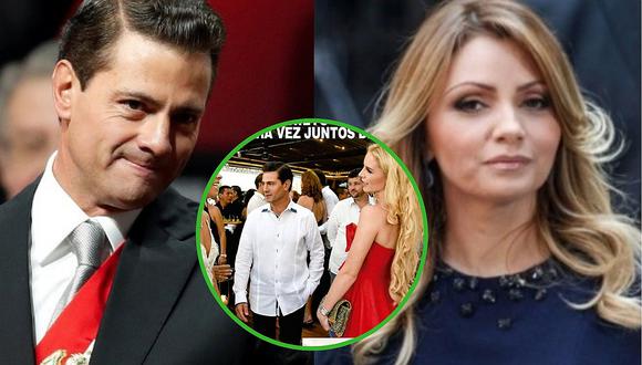 Enrique Peña Nieto olvida a Angélica Rivera y se luce con su nueva novia en lujosa boda (FOTOS)
