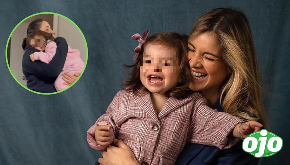 Korina Rivadeneira y la emotiva despedida de su hija con su nana / Fotos: Instagram @rivadeneirak