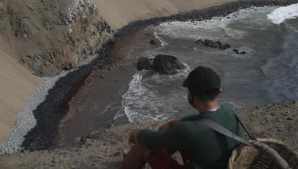 El derrame de petróleo de Repsol ocurrió el 15 de enero pasado. (Foto: Jorge Cerdán/GEC)