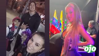 Greissy Ortega e Ítalo Villaseca celebran su primer Halloween en EE.UU. con sus hijos: “los amo”