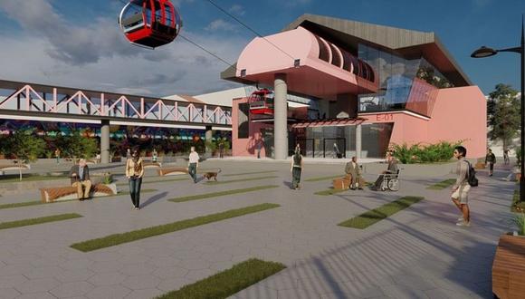 Proyectos de teleféricos para Lima se ejecutarán mediante inversión de obra pública. (Foto: Municipalidad de Lima)
