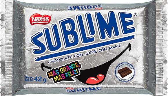 ​Sublime: tiene 27,8% de cacao y Nestlé jura que sí es "chocolate"​