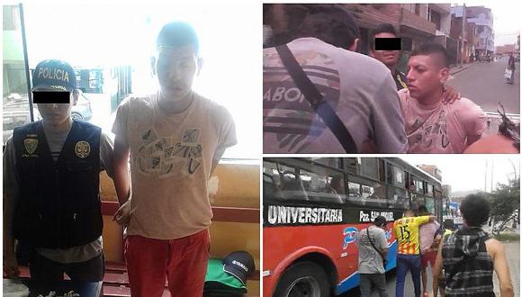Cercado de Lima: sujeto vendido droga cae con las manos en la masa (VIDEO)