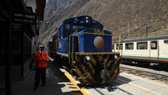 Hoy, martes 13 de diciembre, se suspendió el servicio de trenes en Cusco. (Foto: GEC)