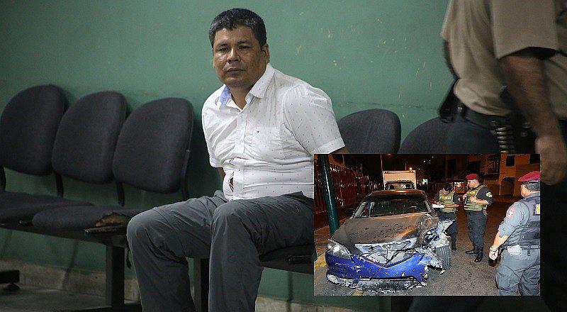 San Isidro: Policía queda herido en accidente provocado por chofer ebrio [FOTOS]