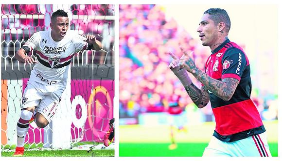 Perú vs. Argentina: Paolo Guerrero y Christian Cueva anotan en liga de Brasil y llegan a tope para la selección