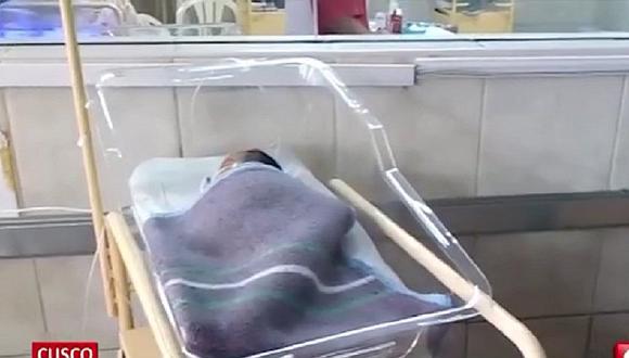 Bebito prematuro muere por colapso de hospital regional en Cusco (VIDEO)
