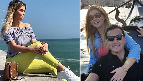 Brunella Horna y Richard Acuña dejan atrás escándalos y derrochan amor en playas de Lima (VIDEO)