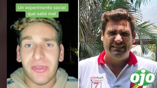 Difunden video del hijo de presidente de Indecopi, Sebastián Palacín, abusando de su mascota