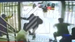 ¡Impactante! Cámaras de seguridad grabaron feroz asalto al Banco de la Nación en La Victoria
