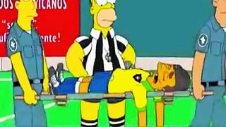 Los Simpson 
anticipó lesión