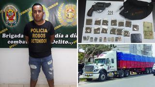 "Arturito" robaba mercadería de trailers en el Callao