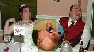 Es abandonado por su esposa ​porque era "muy gordo para tener intimidad" y hoy bajó 100 kg