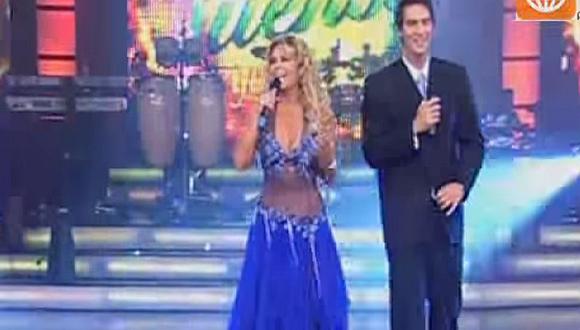 Así lucían Gisela Valcárcel y Cristian Rivero cuando eran parte del mismo programa (VIDEOS)