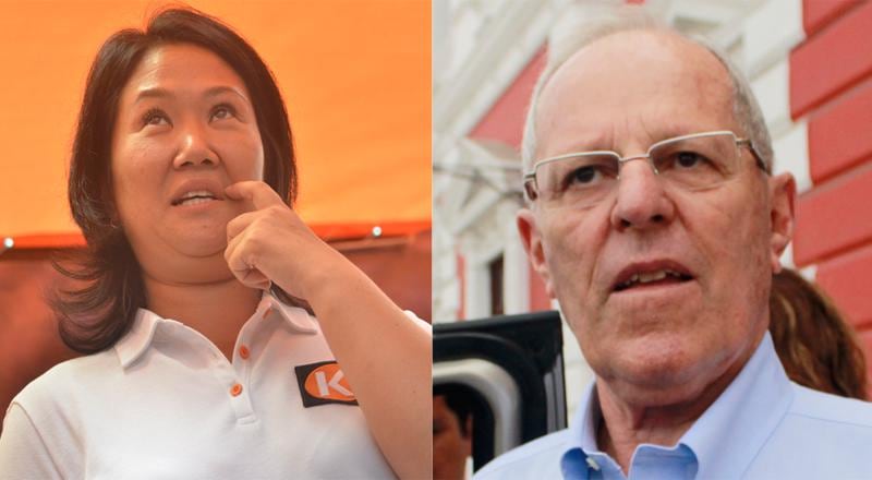  Keiko Fujimori lidera con 30,8% y PPK con 15,1%, según Ipsos  