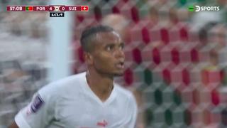 Portugal vs. Suiza: gol de Manuel Akanji para descontar  y poner el 4-1 | VIDEO