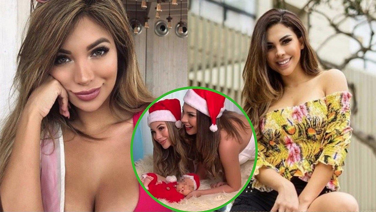Paula Manzanal y Stephanie Valenzuela protagonizan tierna sesión de fotos por Navidad 