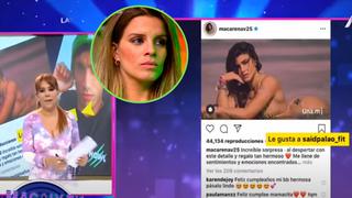 Magaly por “Me gusta” en foto de Macarena Vélez: “Supongo que Alejandra ya le ha jalado de las orejas a Said” | VIDEO