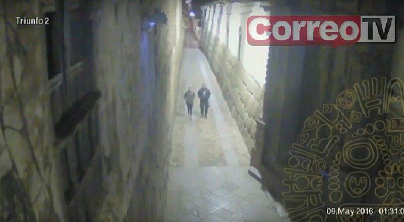 Cusco: Estos dos sujetos son los que hicieron pintas en los muros incas [VIDEO]
