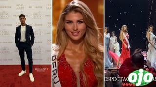 Hugo García grita de emoción al ver a Alessia participando en ronda preliminar del Miss Universo: “Vamos, mi amor”