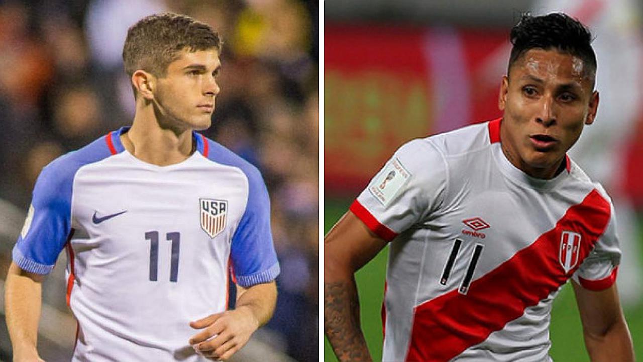 EE.UU. presenta su lista de convocados para partido contra Perú