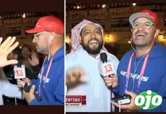 Reporteros son engañados por bromistas en Qatar, quienes les hicieron creer que no podían grabar