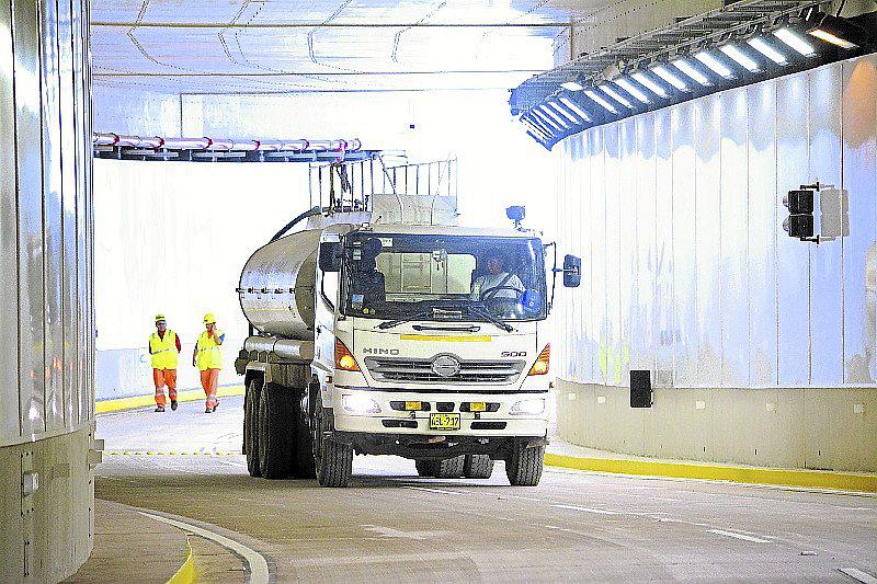 Túnel aligera el tránsito