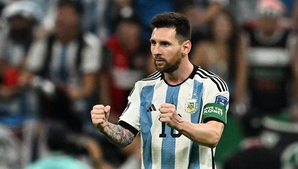 Lionel Messi abrió el marcador a favor de Argentina. Foto: Reuters.